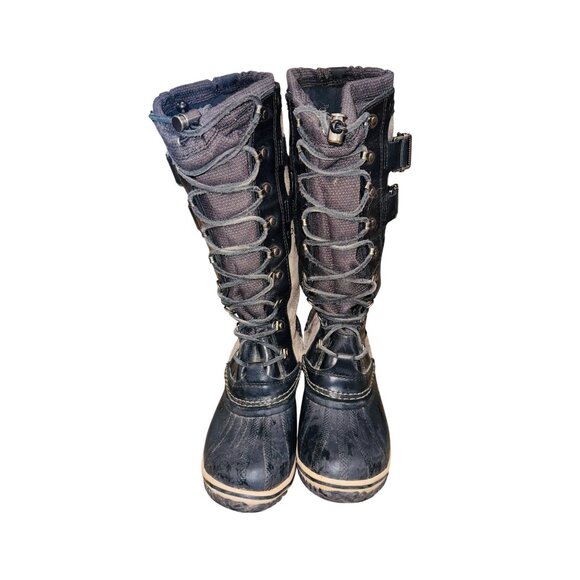 Sorel Conquest Carly II Tall Leather Suede Waterproof Winter Boots Outdoor Snow - Picture 15 of 15